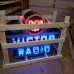 New RCA Victor Double-Sided Painted Neon Sign 48"W x 42"H
